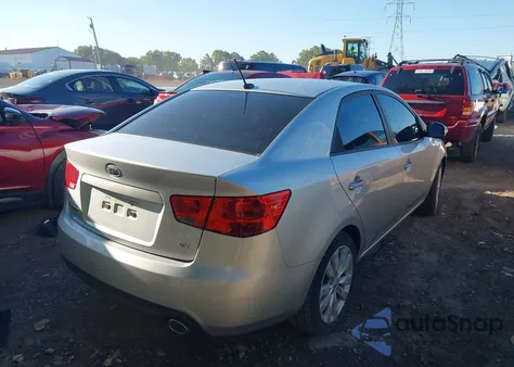 2010 Kia Forte Sx из США, поврежденный, VIN KNAFW4A32A5140741